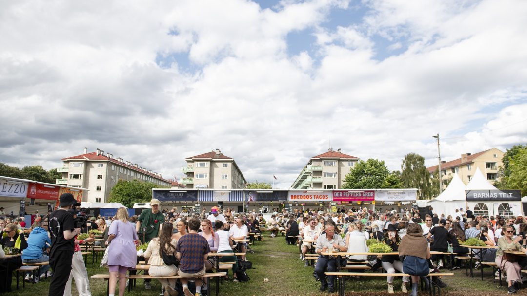 Matboder ved Øyafestivalen