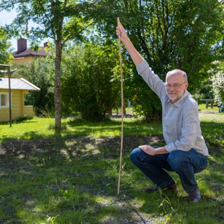 Gå til Nå ledes overvannet vekk fra husene  